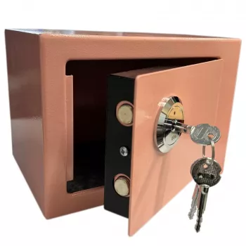 Extralink Home | Domáci trezor | Kancelária, kľúčový trezor, bezpečnostný trezor, Ružová, S-404