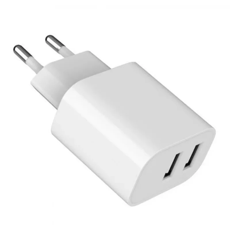 Nabíjačka Gembird TA-UC-2A12-01 interiérová AC 2.4A 2 USB biela