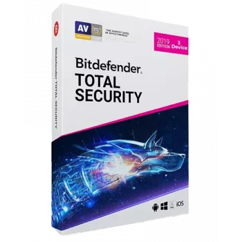 Bitdefender Total Security | 3 PC | 1 rok | len EÚ