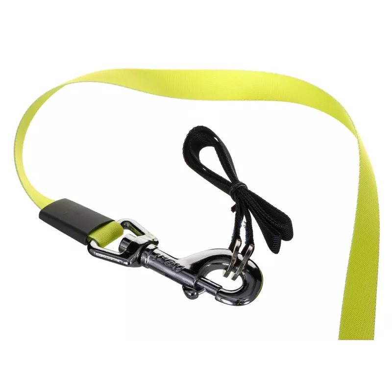 flexi Giant L samonavíjacie vodítko pre psov, 8 m popruh, čierna/žltá