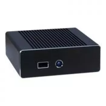 Inter-Tech IT-3900 NUC - ultra kompaktná skriňa formátu - UCFF - napájací zdroj 60 Watt - čierna (88881188)