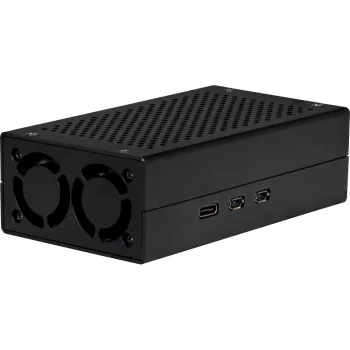 Raspberry Pi RB-ALUCASEP5-M2 čierna