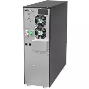 Qoltec 52284 UPS neprerušiteľný zdroj napájania | 10kVA | 10000W | účinník 1,0 | LCD | EPO | USB | online