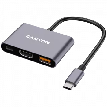 Canyon DS-4 USB Type-C hub 10000 Mbit/s HDMI USB 3.2 Gen 2