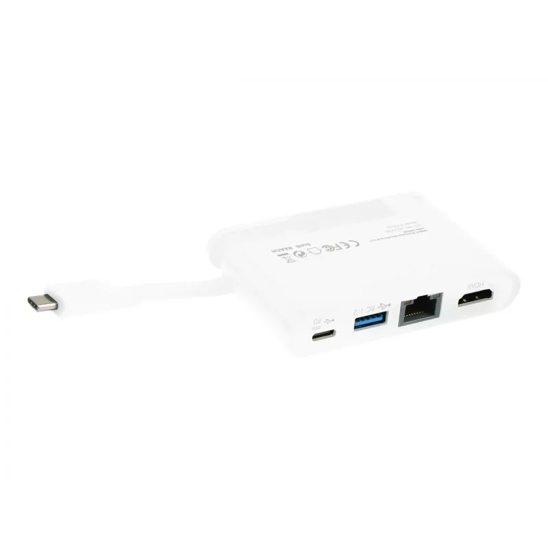 DICOTA USB-C Portable Docking 4-in-1 s HDMI - dokovacia stanica - USB-C - HDMI (D31730)