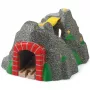 World magic tunnel, železnica sivá/červená