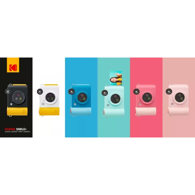 Kodak SMILE+ instantný fotoaparát, 2x3 palcov, biela