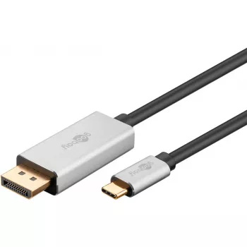 Goobay | adaptérový kábel USB-C na DisplayPort | 60176 | Type-C | DisplayPort | USB-C na DisplayPort | 2 m