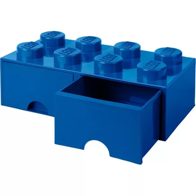 Copenhagen R.C. LEGO úložná krabica na kocky 8 modrá | RC40061731