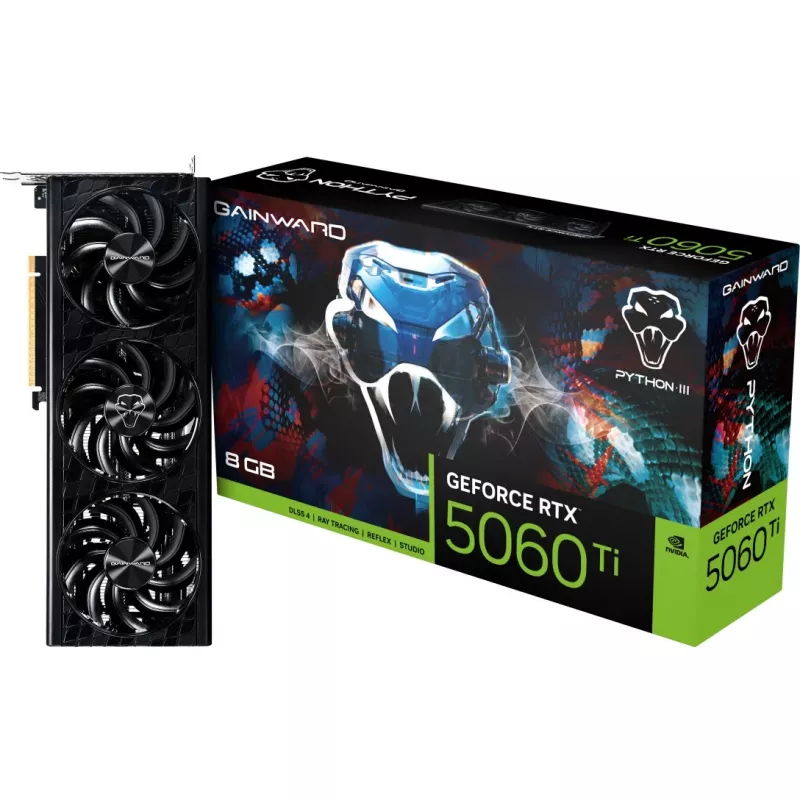 Gainward GeForce RTX 5060 Ti Python III 8GB GDDR7 grafická karta