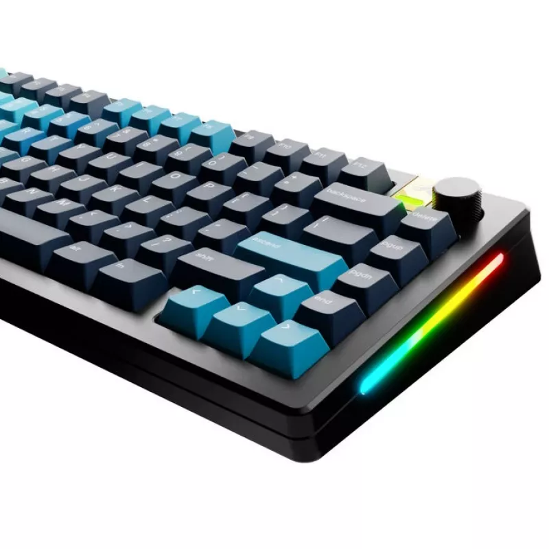 Keycaps GLORIOUS GPBT Gradient Celestial Ice – ANSI rozloženie, PBT farbosublimačná sada keycaps