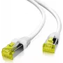 Sieťový kábel Helos 263822 biely 25 m Cat6a S/FTP