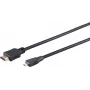 HDMI kábel S/CONN Micro-HDMI 1 m