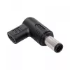 Akyga AK-ND-C08 nabíjací adaptér USB-C na DC 7,4 x 5,0 mm + pin pre notebooky, 18,5-20 V, 100 W, pre Dell