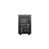 DeepCool CH160 PLUS R-CH160-BKNGM0-G kompaktná počítačová skriňa (SFF), Mini-ITX/Micro-ATX, tvrdené sklo, čierna