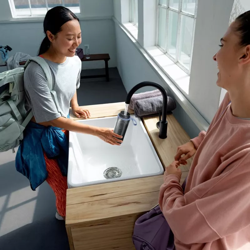 Brita Active filtračná fľaša 0,6 l pastelovo zelená