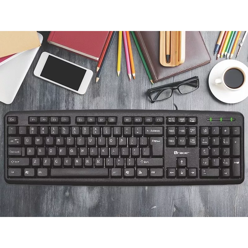 Tracer Maverick klávesnica USB čierna