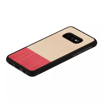 Puzdro na smartphone man and wood pre Galaxy S10e – miss match čierna, ochranné pevné puzdro