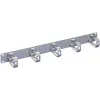 Rittal DK 7159.035 Panel na vedenie káblov 19 palcov, 1 U, 5 vodiacich krúžkov na káble, RAL 7035