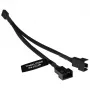 RGB rozbočovací kábel Alphacool 18676 čierny plast 150 mm
