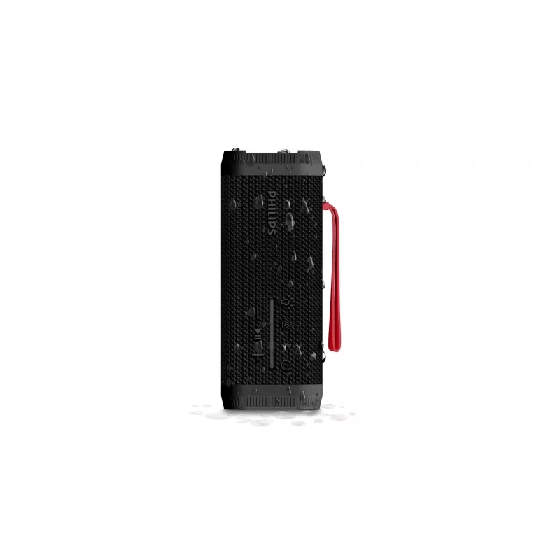 2.1 prenosný reproduktorový systém Philips TAS2000B/00 čierna, 10 W RMS, 4,8 cm menič, Bluetooth, IPX5