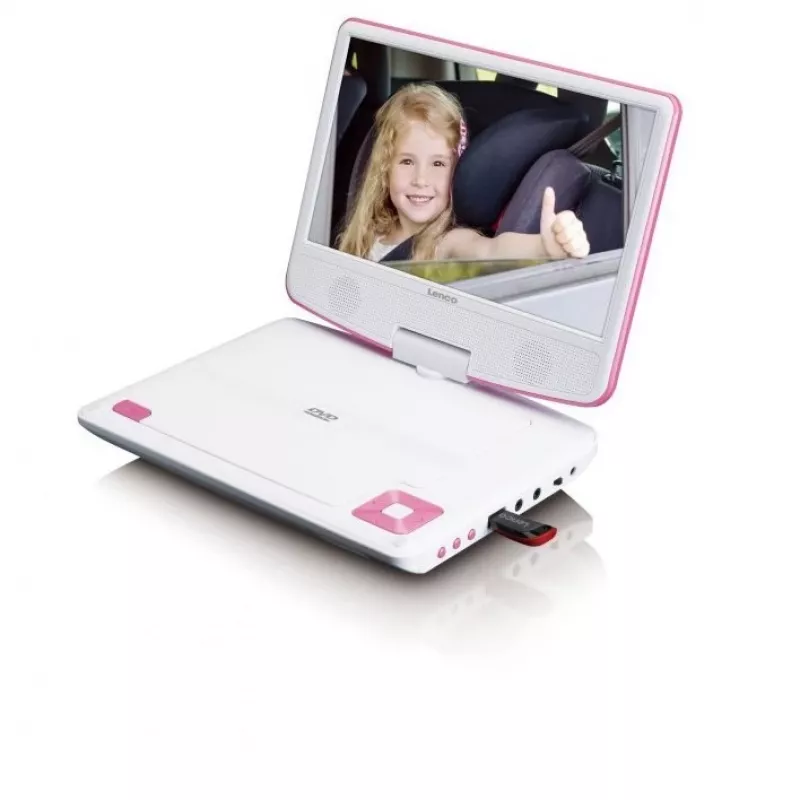 Prenosný DVD prehrávač Lenco DVP-910
