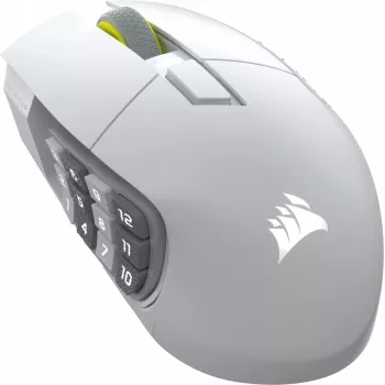Corsair Scimitar Elite Wireless SE myš herná pravá ruka RF Wireless Bluetooth 33000 DPI