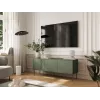 Cama RTV 3D TRESSE skriňa 150x40x55 matná zelená