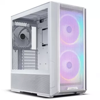 Lian Li Lancool 216 Midi-Tower priehľadná, biela