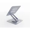 Stojan na notebook GEMBIRD NBS-DR1-01 – otočná základňa, výškovo nastaviteľný, Space Grey