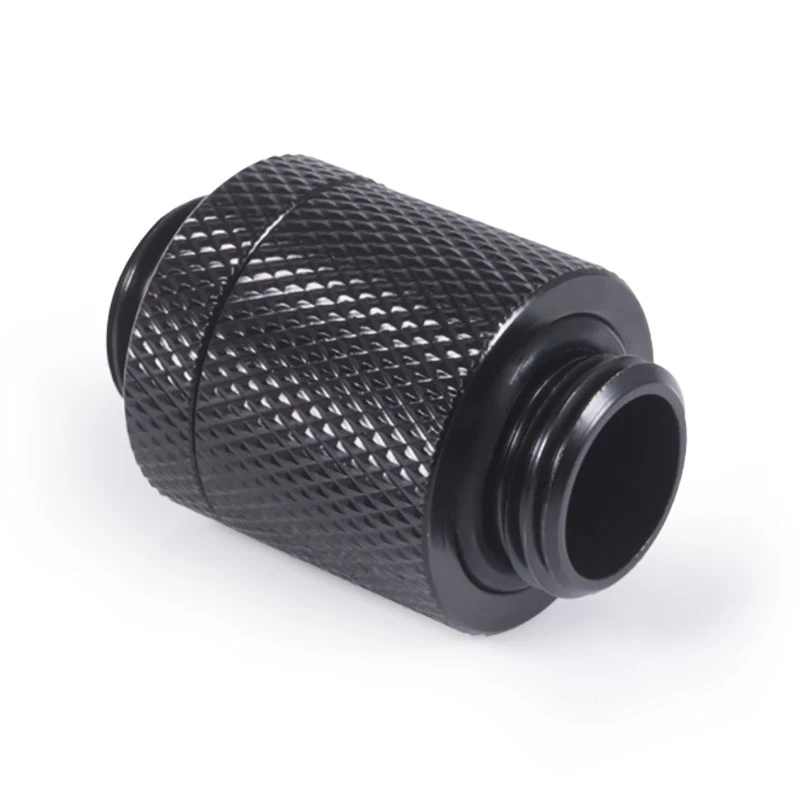 Alphacool ES D-Plug 20 mm G1/4 vonkajší závit na G1/4 vonkajší závit, Deep Black