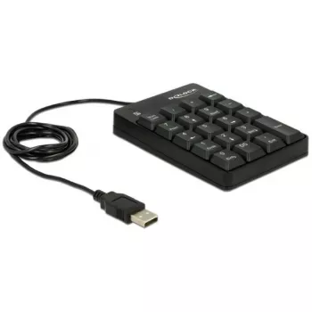 Numerický blok klávesov DeLOCK 12481 Universal USB čierny