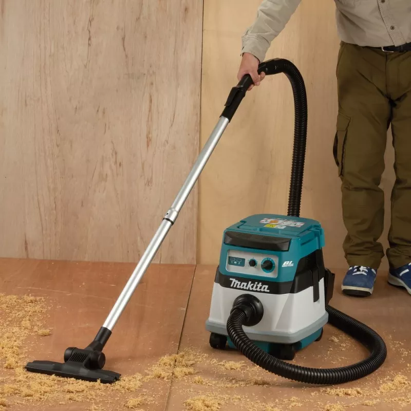 Makita DVC865LZX3 vysávač čierna, modrá, biela 8 L
