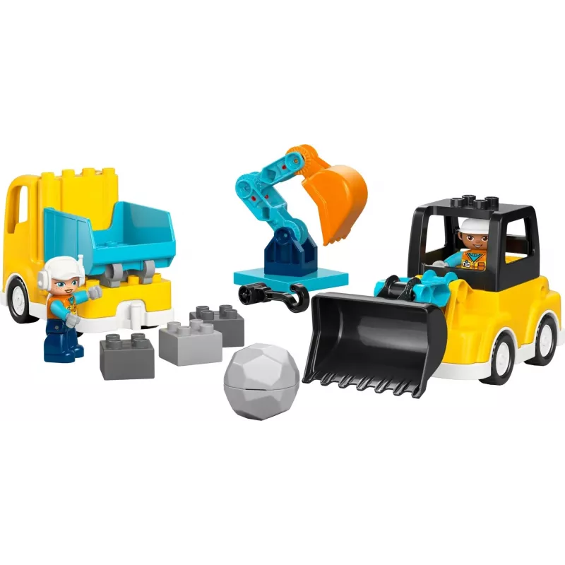 LEGO DUPLO 10475 3-in-1 Stavebné vozidlá