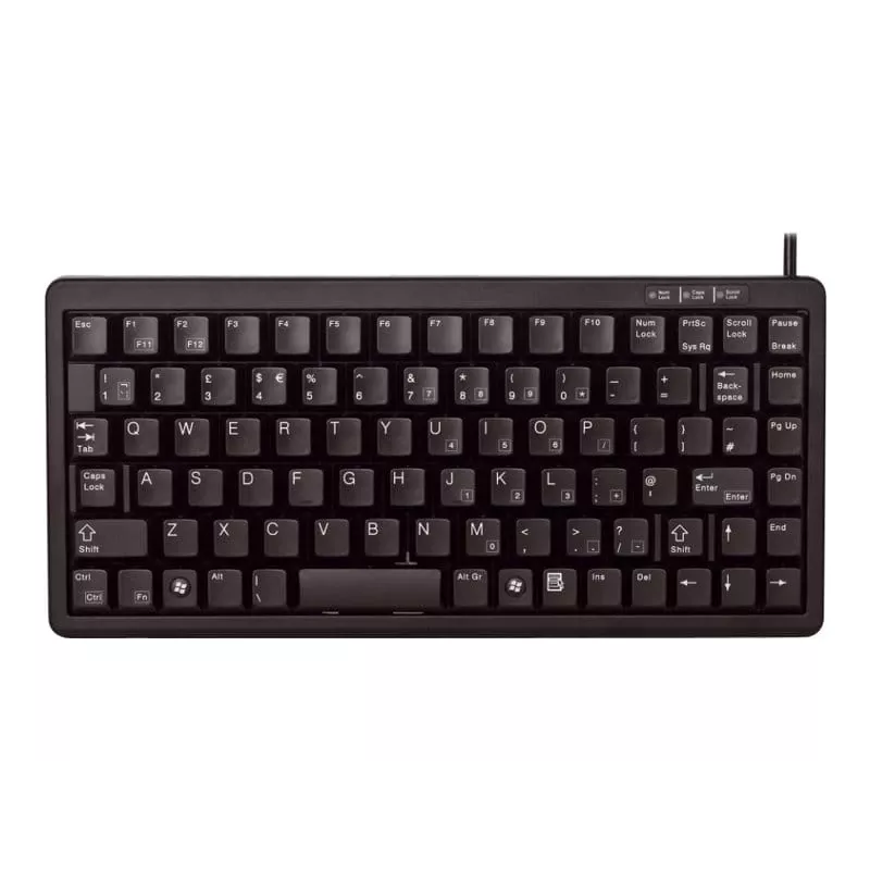 CHERRY G84-4100 klávesnica univerzálna USB AZERTY francúzska čierna