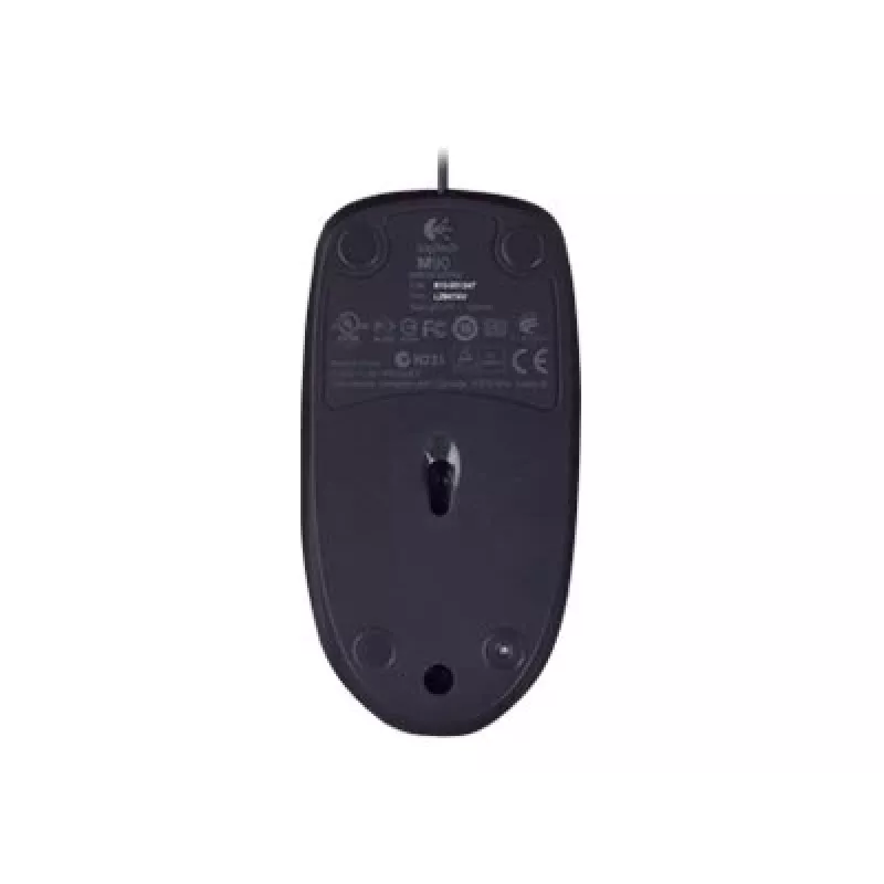 Logitech M90 káblová optická kancelárska myš — 1000 DPI, obojručná, USB Type-A, čierna