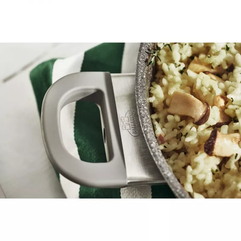 Servírovacia panvica Ballarini 75002-973-0 okrúhla sivá 28 cm
