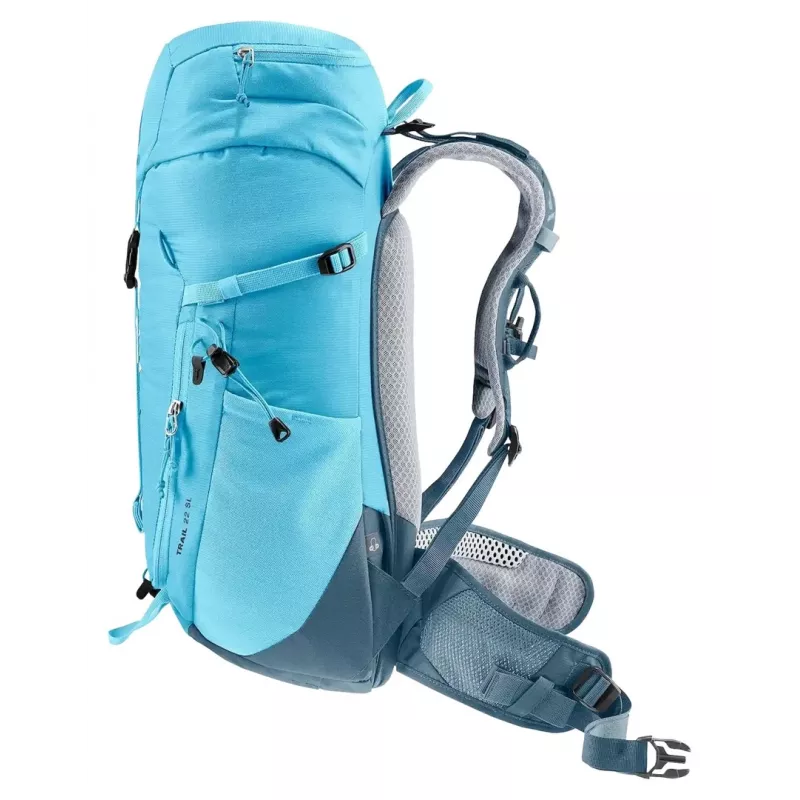 Batoh DEUTER Trail 22 SL dámsky turistický batoh, 22 L, lagoon-atlantic, polyester, 990 g