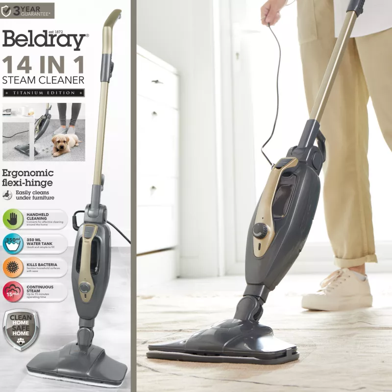 Beldray BEL01732TTVDE 14-in-1 parný čistič
