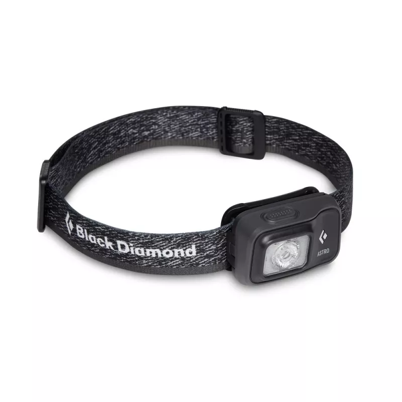 Black Diamond Astro 300 čierna, modrá čelenka baterka