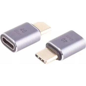 USB-C adaptér ShiverPeaks 14-05039 — kovové puzdro, kompaktný tvar