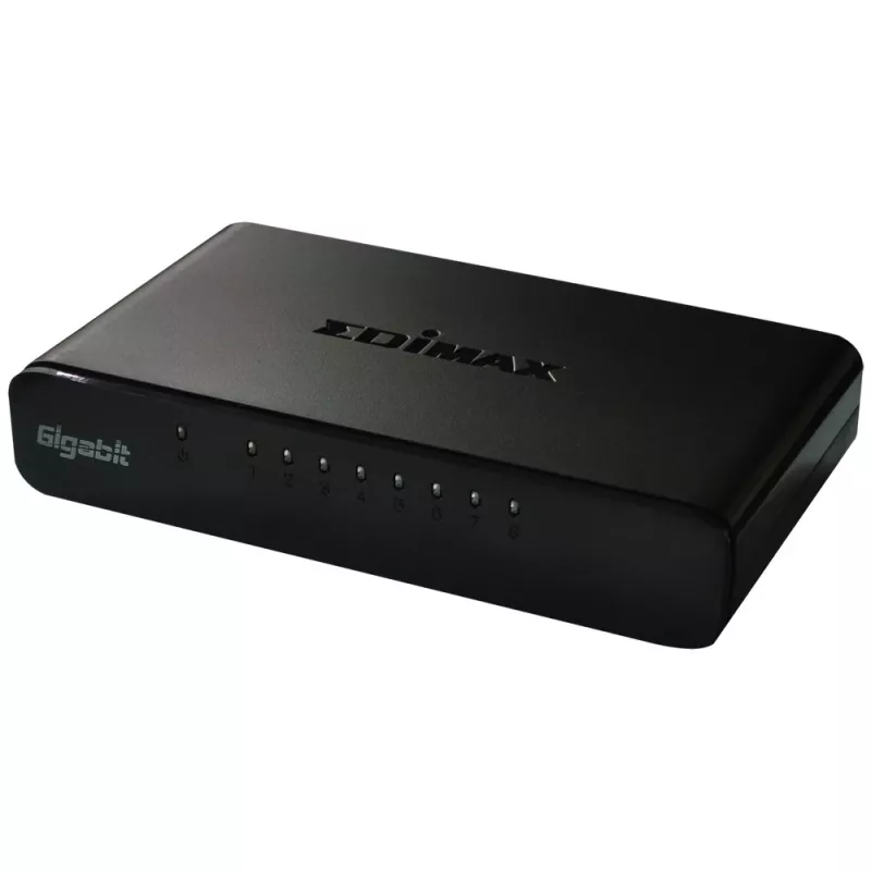 Edimax ES-5800G V3 sieťový switch neupravovaný Gigabit Ethernet (10/100/1000) čierna