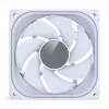 Chladiaci ventilátor Jonsbo ZB-120 Reverse Blade PWM ARGB 120 mm biely, axiálny ventilátor, 120 mm