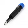 iFixit Narwhal 6-in-1 skrutkovač, aretovacia otočná hlavica - čierny