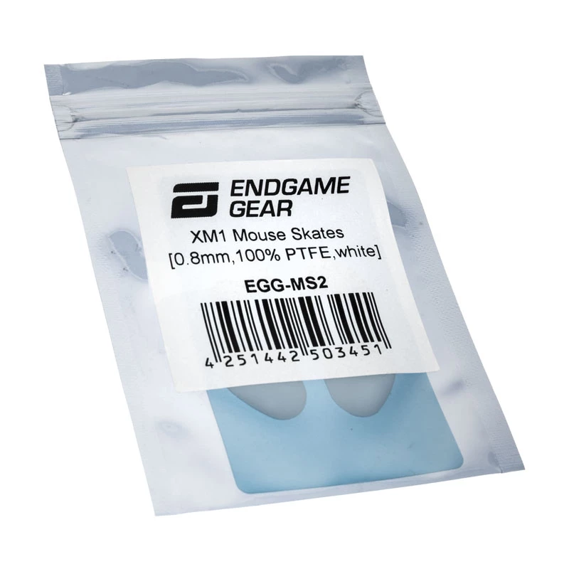 Klzné podložky pre myš Endgame Gear XM1, 100 % PTFE, mliečna biela