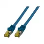 EFB-Elektronik RJ45 patch kábel Cat.6A S/FTP LSZHCat.7 holý kábel modrý 3m Výrobca: EFB Elektronik (MK7001.3BL)