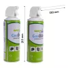 Stlačený vzduch GreenBlue GB400 400ml pištoľový rozprašovač - pištoľový sprej
