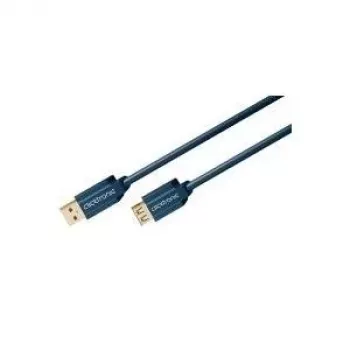 ClickTronic 3m USB 3.0 A/A m/f 3m USB A USB A modrý USB kábel (70120)