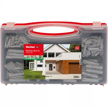 fischer 577159 Meister-Box XL, box so sortimentom hmoždiniek 290 kusov (577159)
