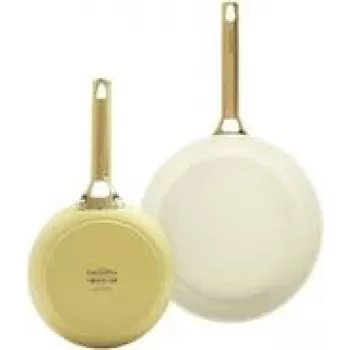 Sada panvíc GreenPan Padova Reserve – hliník, žltá, Ø20 cm & Ø26 cm (2 ks)